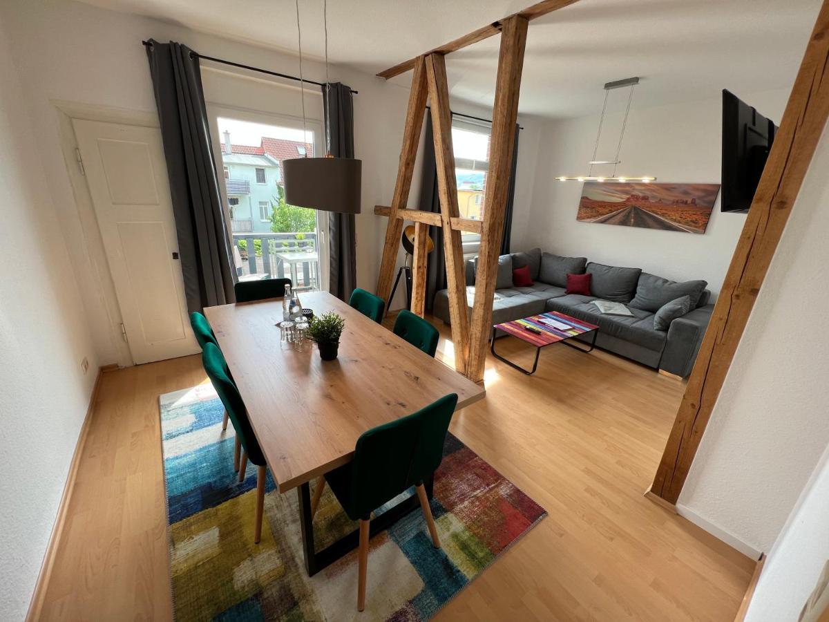 Jena City Apartment, Balkon, Sonnig, Wifi, Parkplaetze, Naehe Zentrum 외부 사진