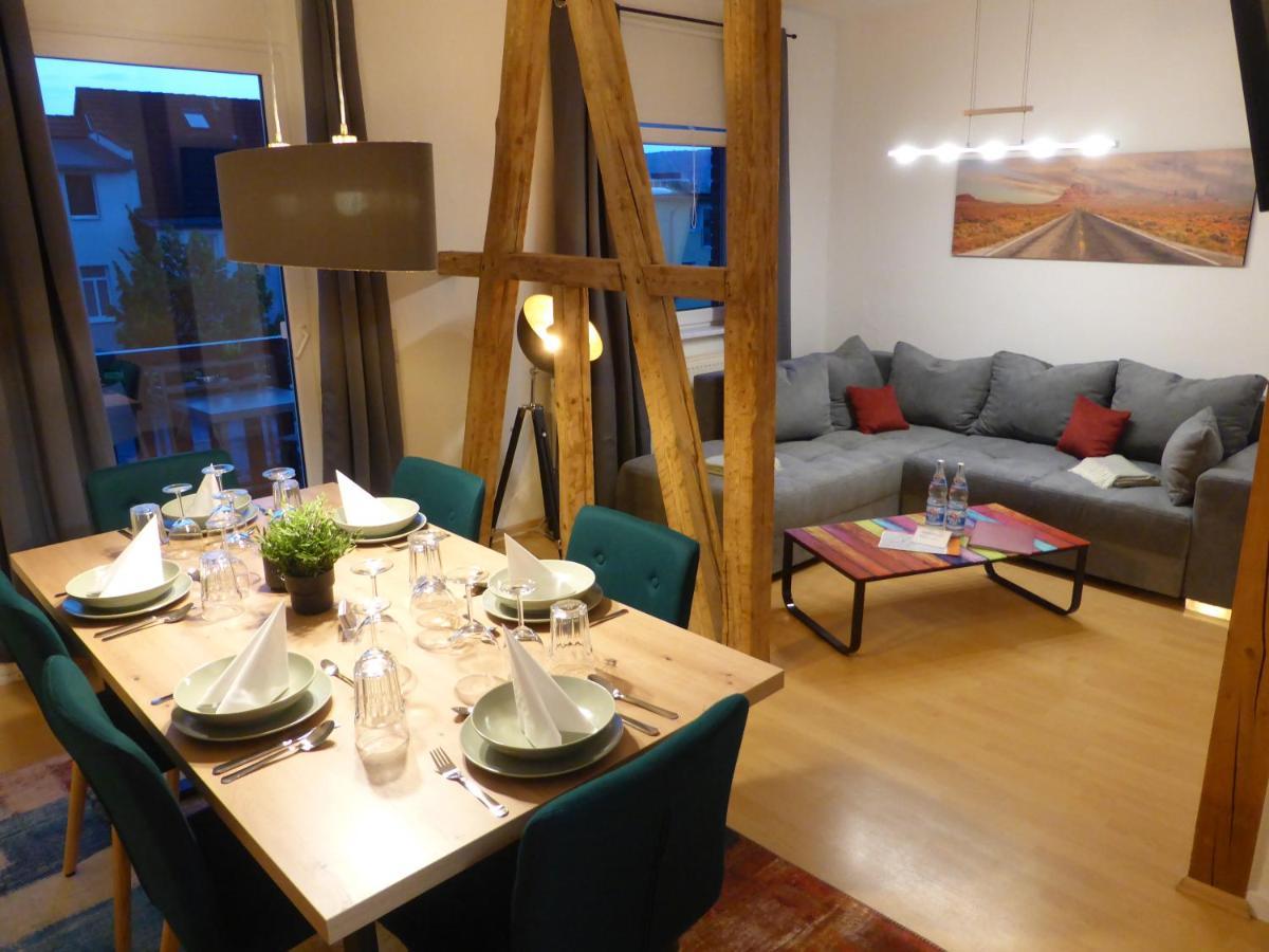 Jena City Apartment, Balkon, Sonnig, Wifi, Parkplaetze, Naehe Zentrum 외부 사진