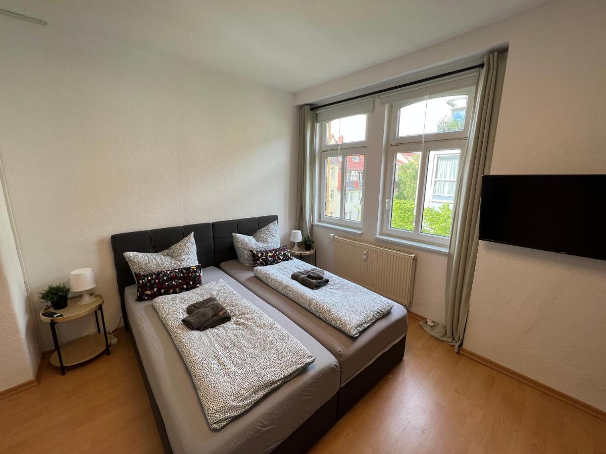 Jena City Apartment, Balkon, Sonnig, Wifi, Parkplaetze, Naehe Zentrum 외부 사진
