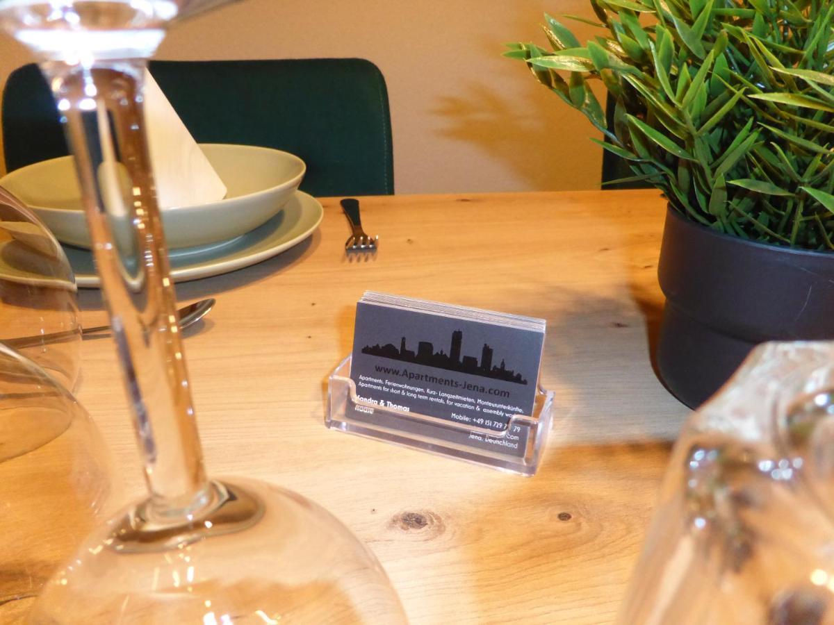 Jena City Apartment, Balkon, Sonnig, Wifi, Parkplaetze, Naehe Zentrum 외부 사진