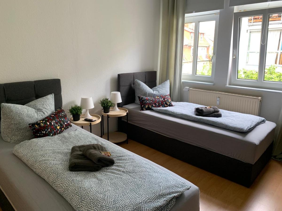 Jena City Apartment, Balkon, Sonnig, Wifi, Parkplaetze, Naehe Zentrum 외부 사진